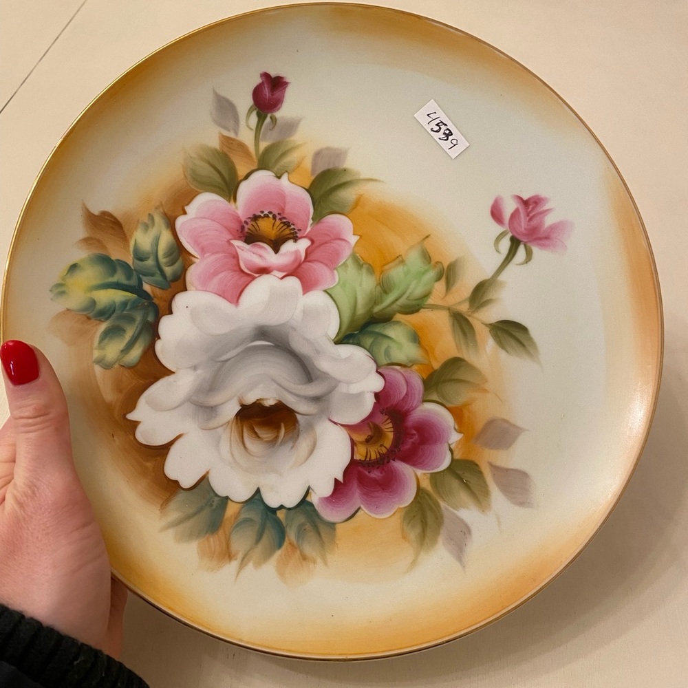 Austria fine bone china plate